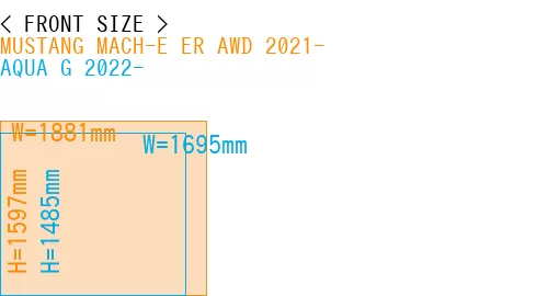 #MUSTANG MACH-E ER AWD 2021- + AQUA G 2022-
